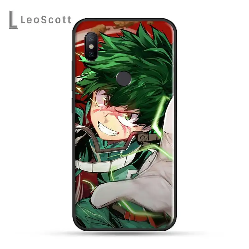 Чехол для телефона Midoriya Izuk черный чехол из ТПУ с японским аниме Xiaomi Redmi Note 4 4x5 6 7 8 pro