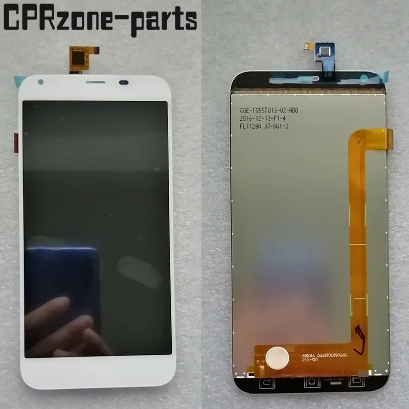 5," Белый для Archos 55 Helium Plus ЖК-дисплей с сенсорным экраном дигитайзер Сенсорная панель в сборе