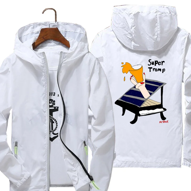 

Custom Men Women Supertramp 6 Jacket Printing Spring Autumn Casual Baseball Windbreaker Jacket