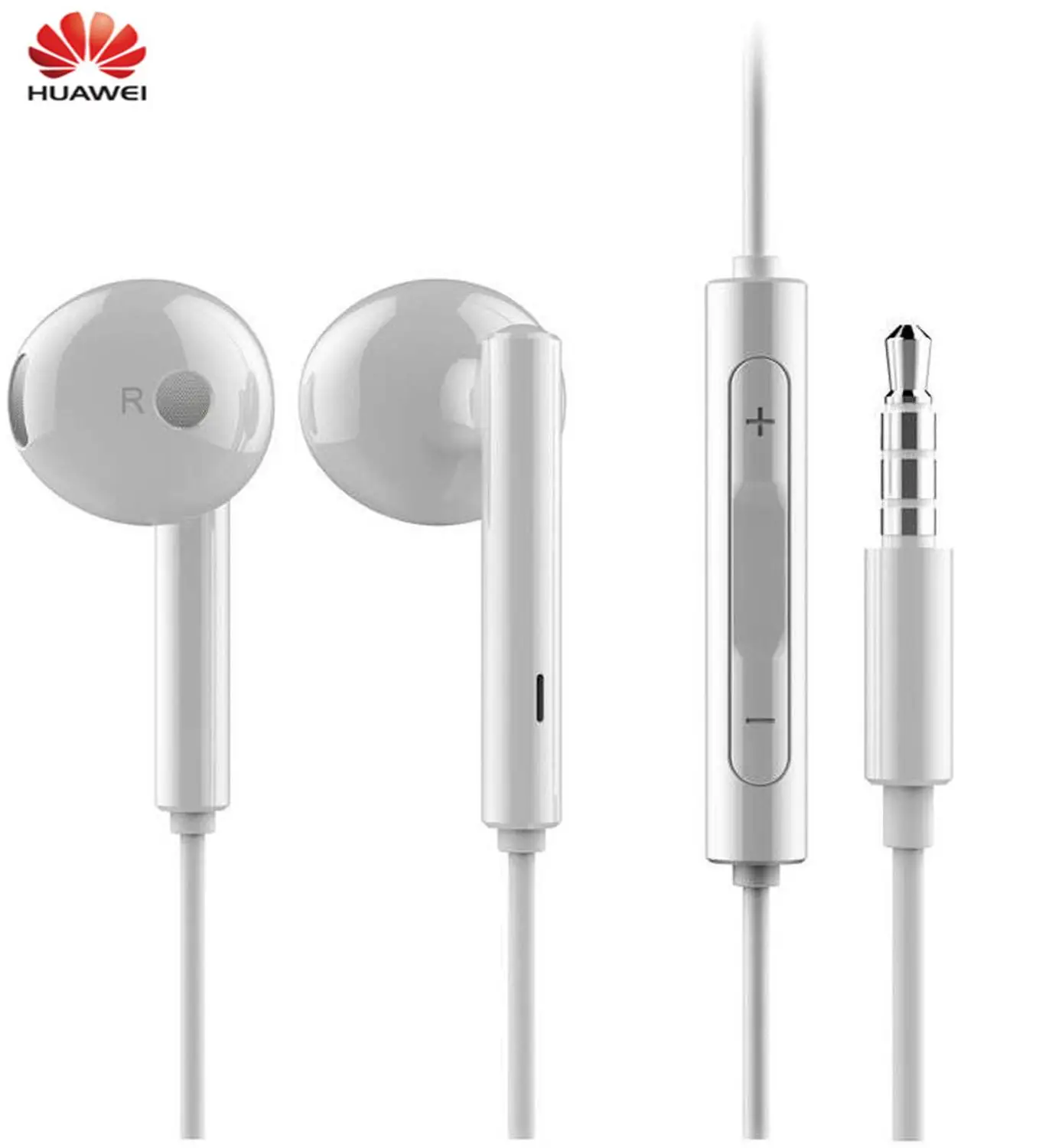 Наушники Huawei AM115 с микрофоном для смартфона оригинальная гарнитура контролем