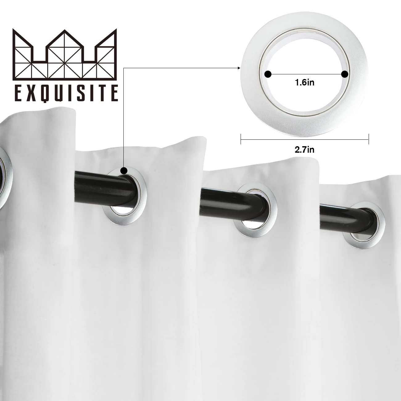 Изысканная занавеска на окна с рождественской елкой большая | Дом и сад