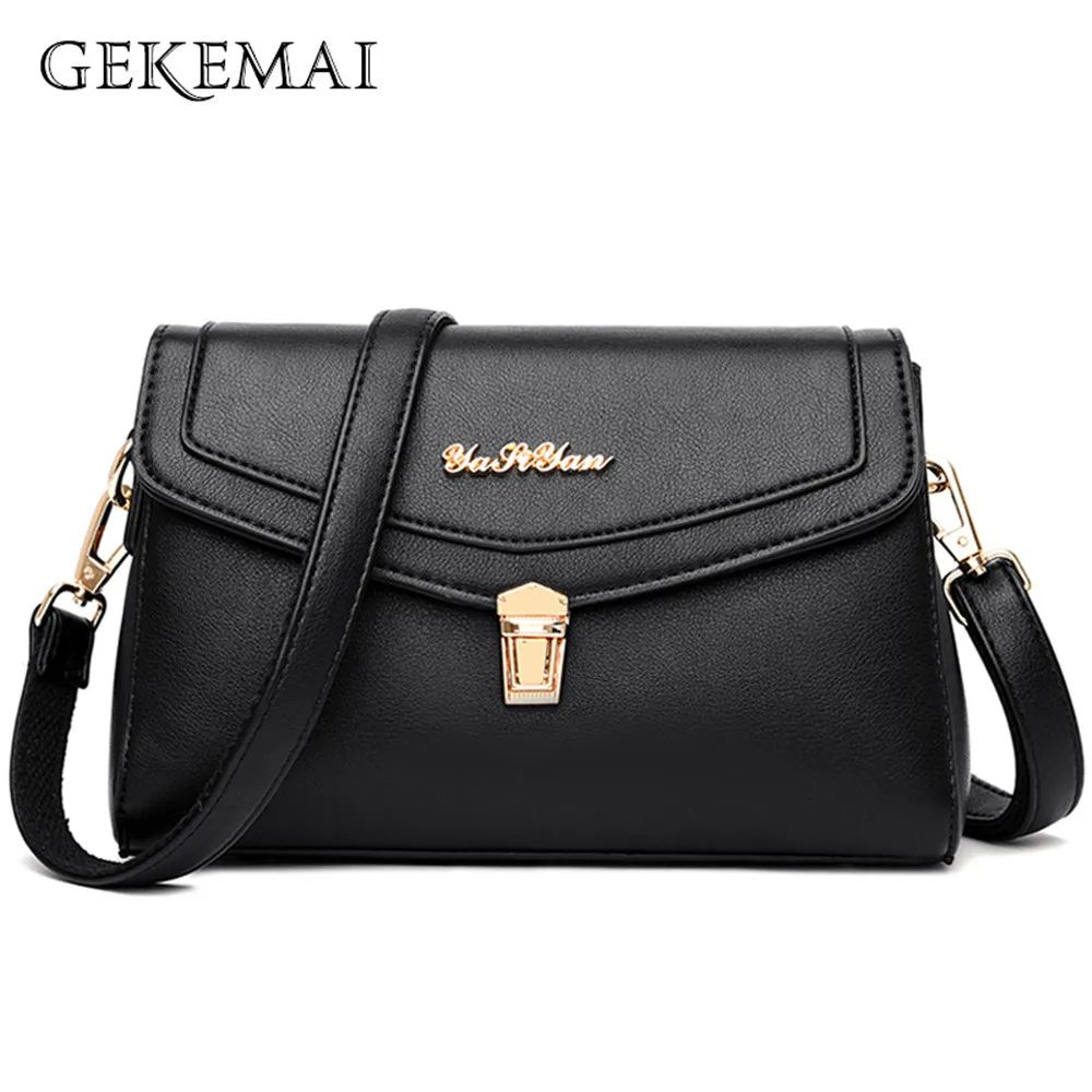 

Lady Sequined Letter Metal Lock Crossbody Bags for Women Luxury Leather Handbags Women Shoulder Bag Designer 2020 New Purse Sac