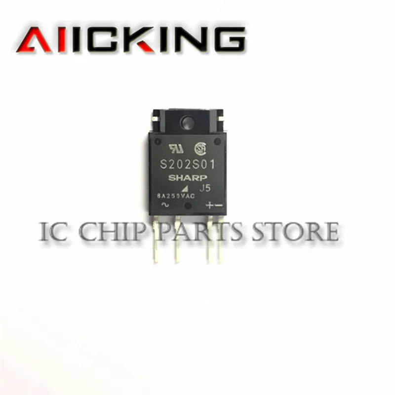 S202S01 5 шт. реле SSR 240VAC 8A TRIAC 4-SIP твердотельные оригинальный бренд новинка |