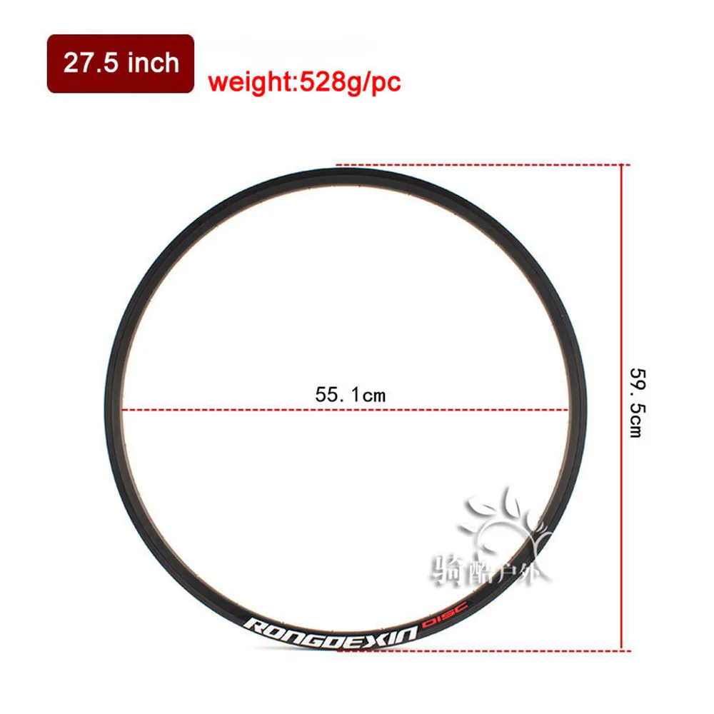 Обод для горного велосипеда дисковый тормоз 24-28-32-36 отверстий A/V | Спорт и
