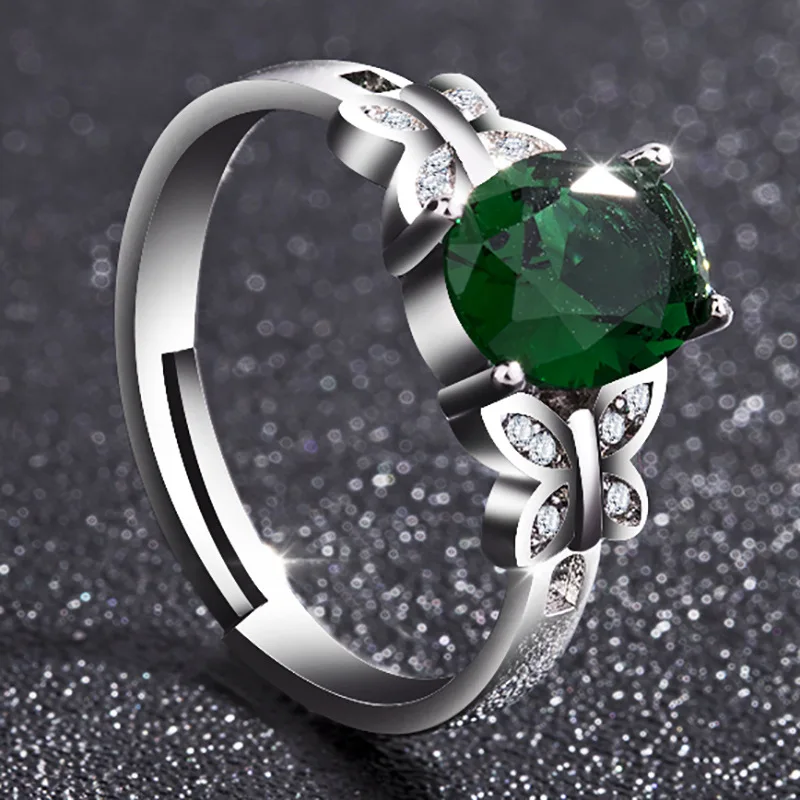 Женское Обручальное кольцо с фианитом серебро 925 пробы|Кольца| |