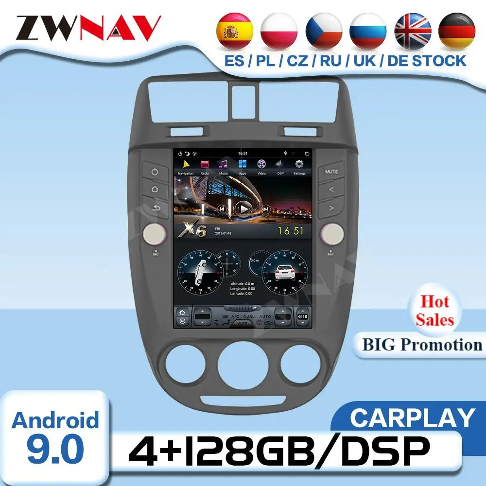 

DSP Carplay Tesla Screen Android Video For Buick Excelle 2008 2009 2010 2011 2014 2015 GPS Radio Receiver Audio Stereo Head Unit