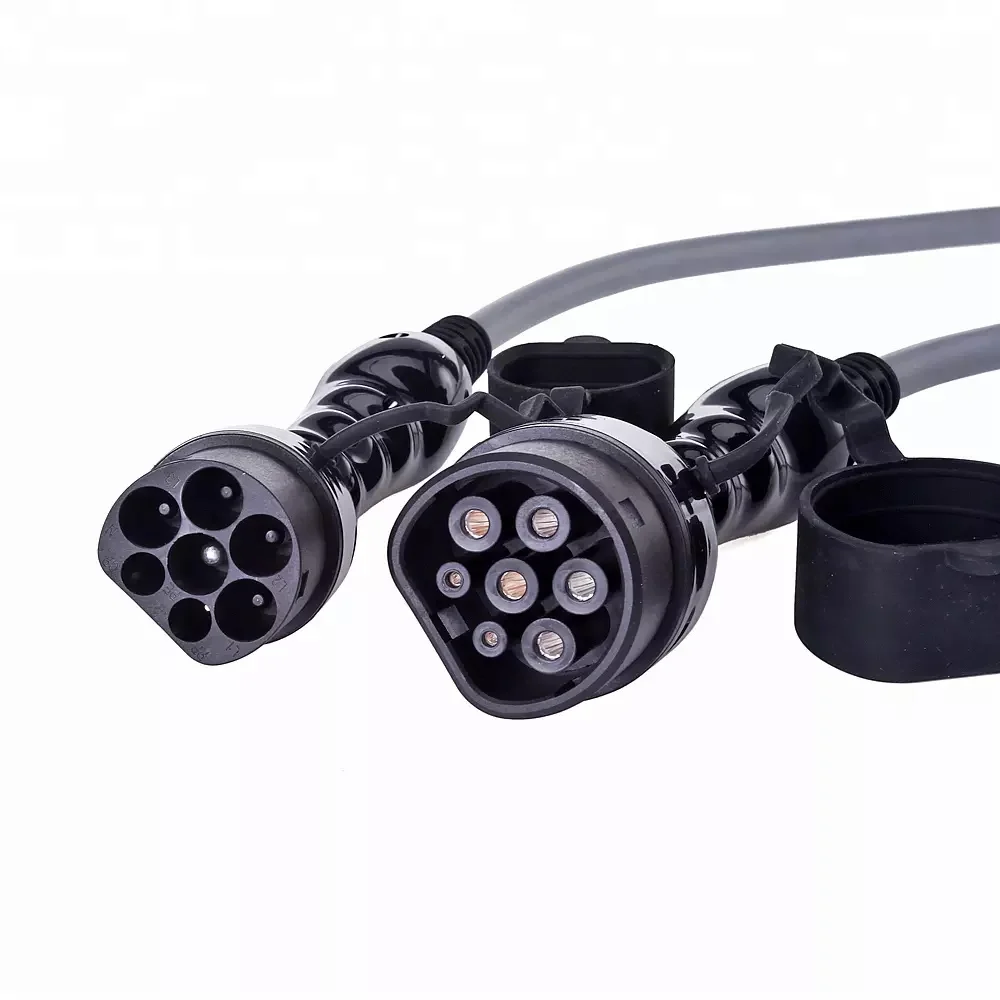 

Зарядное устройство для электромобиля 22 кВт Тип 2 Тип 2 для электромобиля iec 62196 EV, зарядный кабель 32a, однофазный трехфазный комплект evse