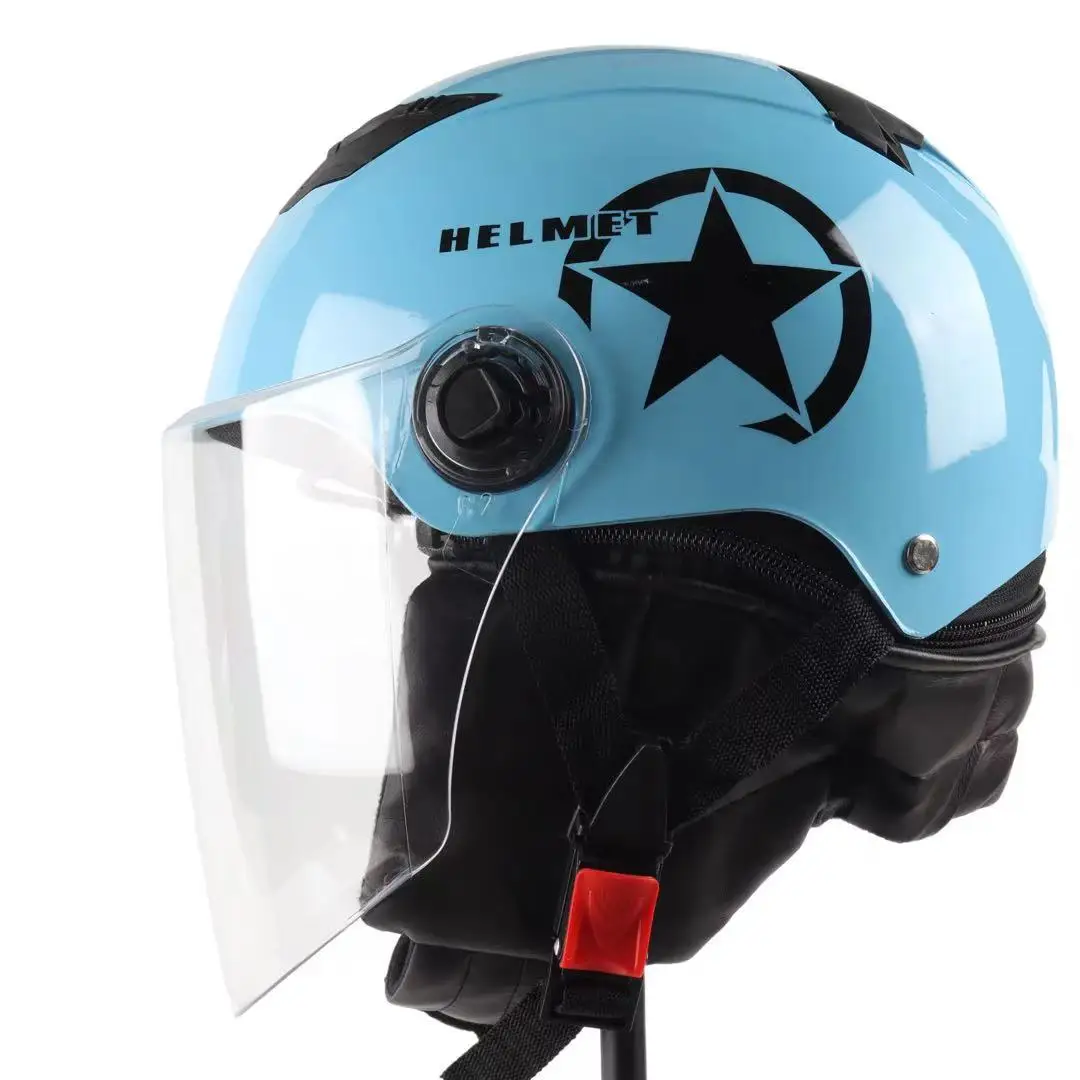 1PC Electric Motor Car Helmet Scooter Bike Open Face Half Baseball Cap Anti-UV Safety Hard Hat Bicycle | Автомобили и мотоциклы