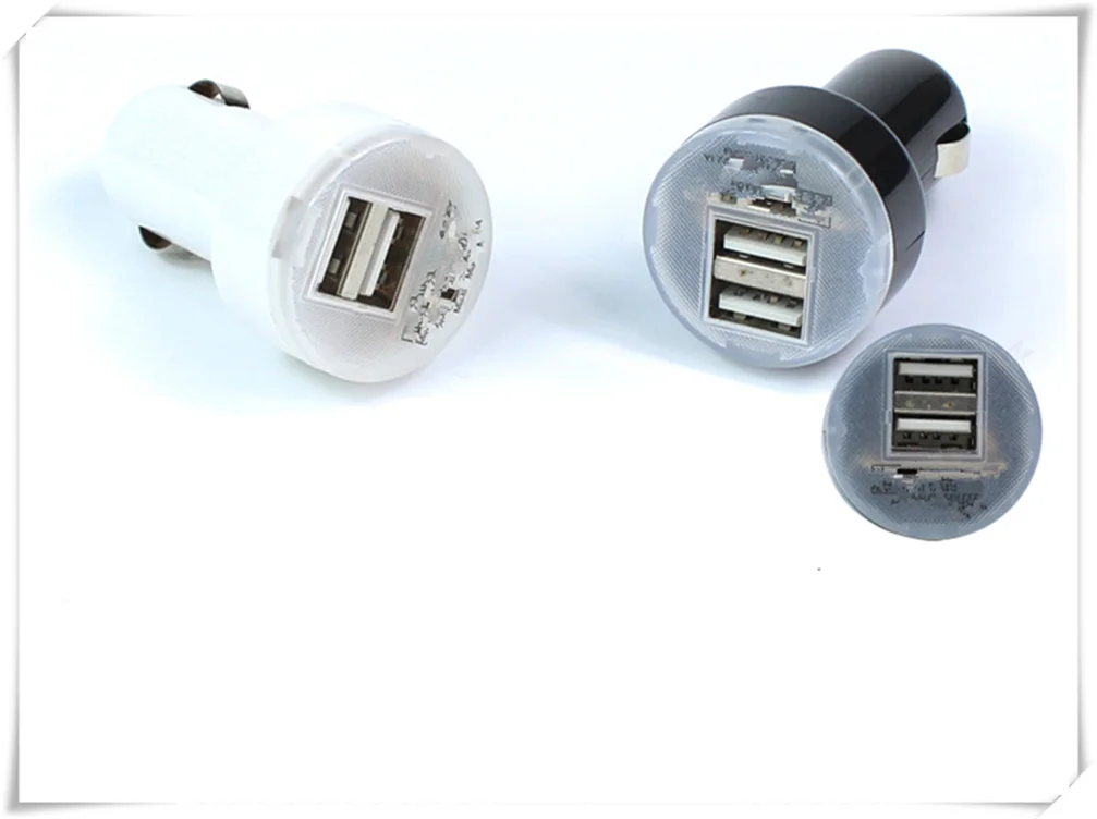 Автомобильное двойное usb зарядное устройство для смартфона планшет