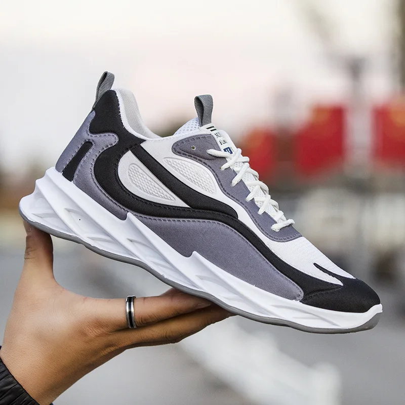 

2021spring New Blade Men's Shoes Trendy Breathable Running Shoes Dad Shoes Fashion Casual Exercise Men's Shoes
