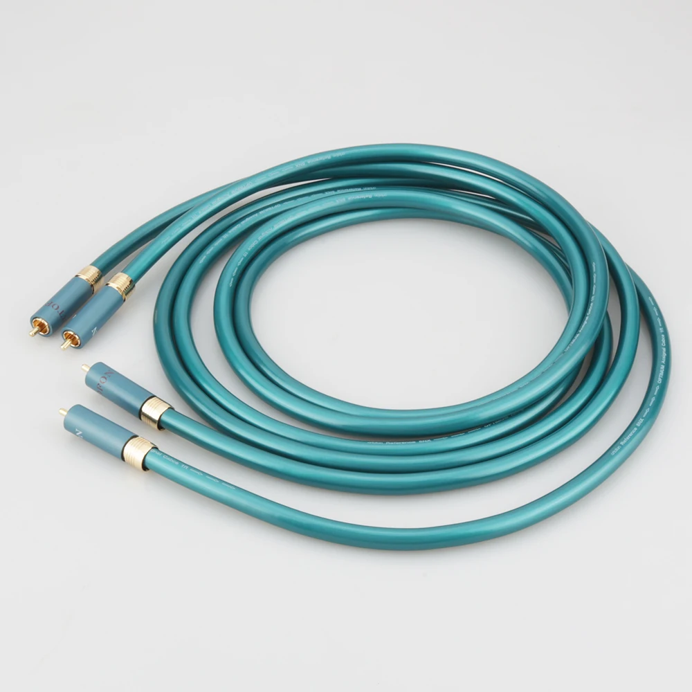 Hi Fi end усилитель CD Interconnect 2RCA к мужской аудио кабель|2rca to 2rca|audio cablemale audio cable |