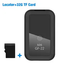 GF-22 Locator Anti Lost Tracer Device Mini GPS Tracker Free Installation Personal Tracking Object Tracker For Car Motorcycle