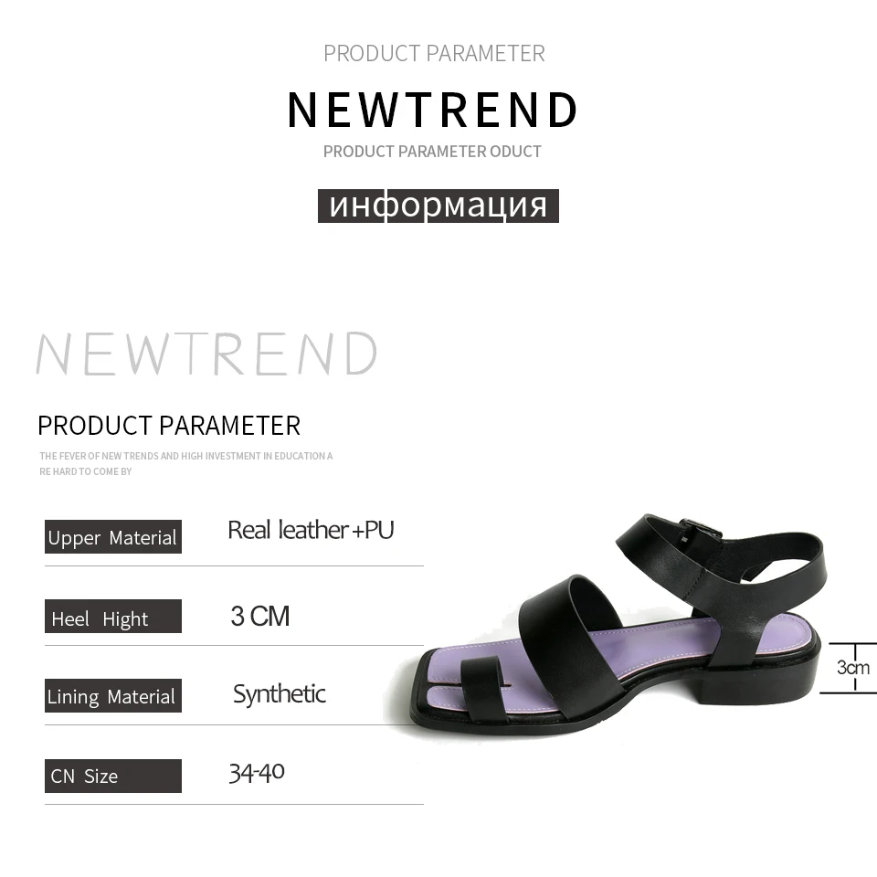 

ENMAYER Buckle Strap High Heel Sandals Mixed Colors Square Toe Women Shoes Leisure Platform Sandals Genuine Leather Gladiator