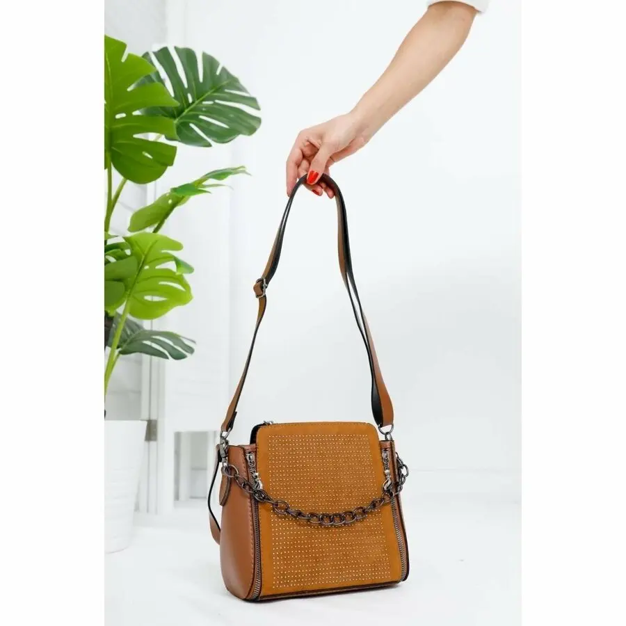 

Bags for Women 2021 Fashion LMOYA Courtney coffee woman hand and shoulder bag Woman Shoulder bag Brown Free Shipping