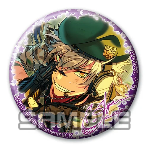 58 мм Idol dream ансамбль звезды Akehoshi тонкие металлические значки кнопки на значок для