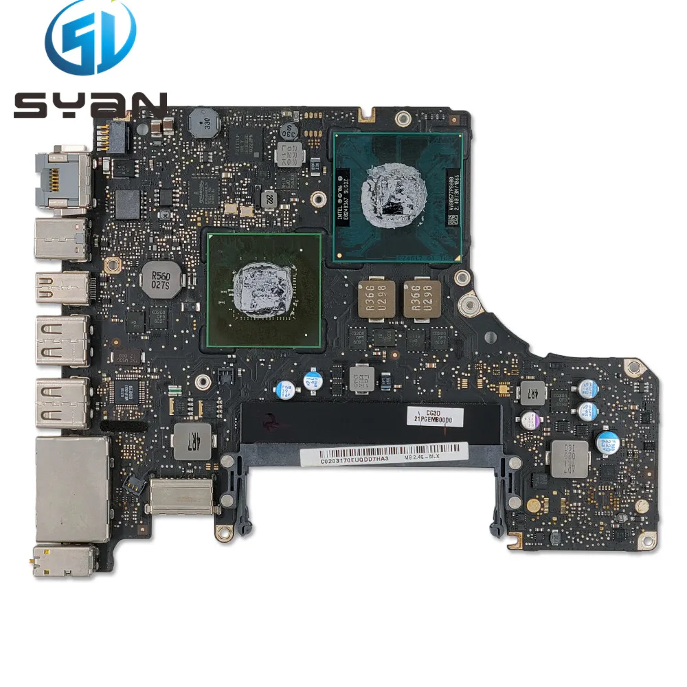 Материнская плата SYan A1278 MID 2010 2 4 ГГц 820-2879-B для Macbook Pro 13 3 материнская EMC 2351 MC374xx/A |