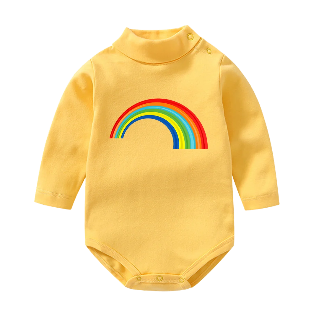 

Rainbows infant bodysuit organic 100% cotton newborn baby clothes boy and girl romper suit jumpsuit