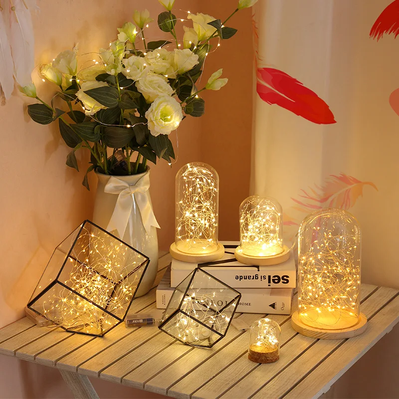 

Christmas Lights Garland LED String Fairy Light Battery Operated Decorative LED Lights Street Wedding Party New Year Decoration