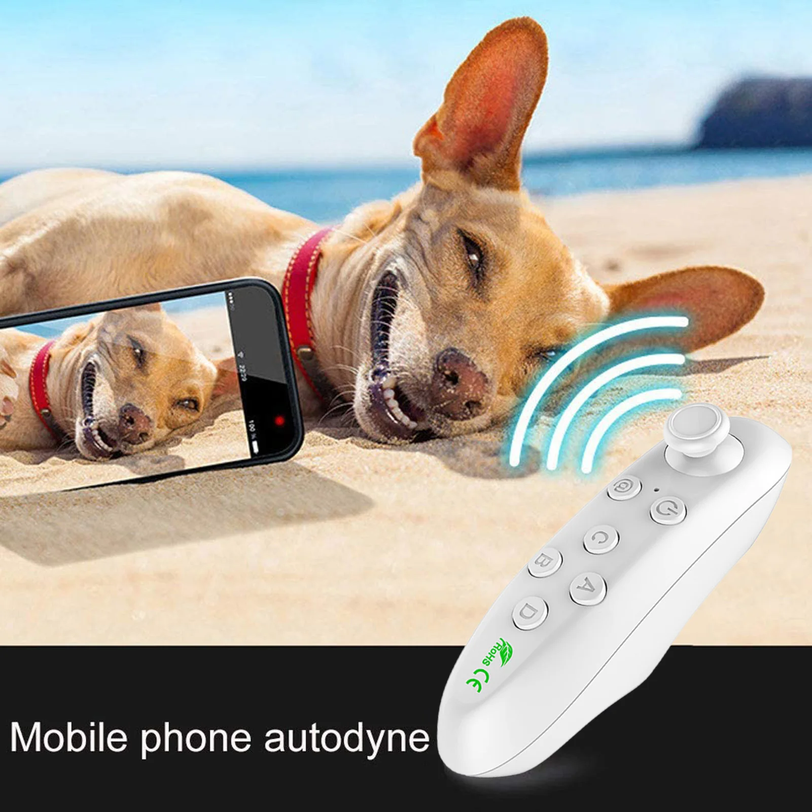 

Wireless Bluetooth VR Control Gamepad Update Remote Controller for Android Joystick Game 3D Glasses VR BOX Without IR function