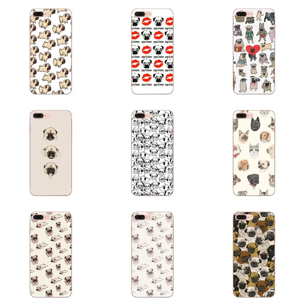 Дриблинг Мопс Tumblr силиконовые чехлы для huawei Honor 4C 5A 5C 5X6 6A 6X7 7A 7C 7X8 8C 8S 9 10 10i 20 20i Lite рro|Чехлы-накладки| |