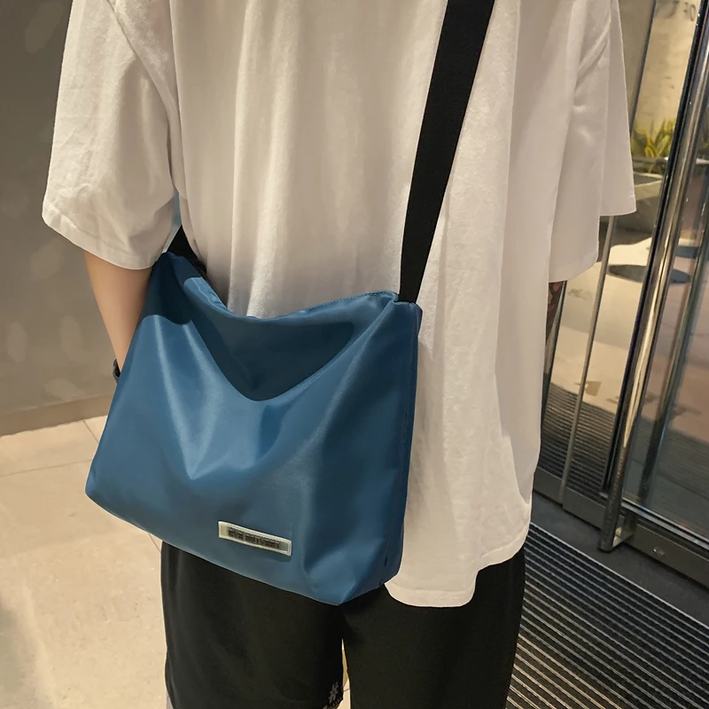 

Original Aizatly Shoulder Bag Couple Japanese Bag Casual Wild Street Trend Student Class Bag Fashion Brand Messenger Bag