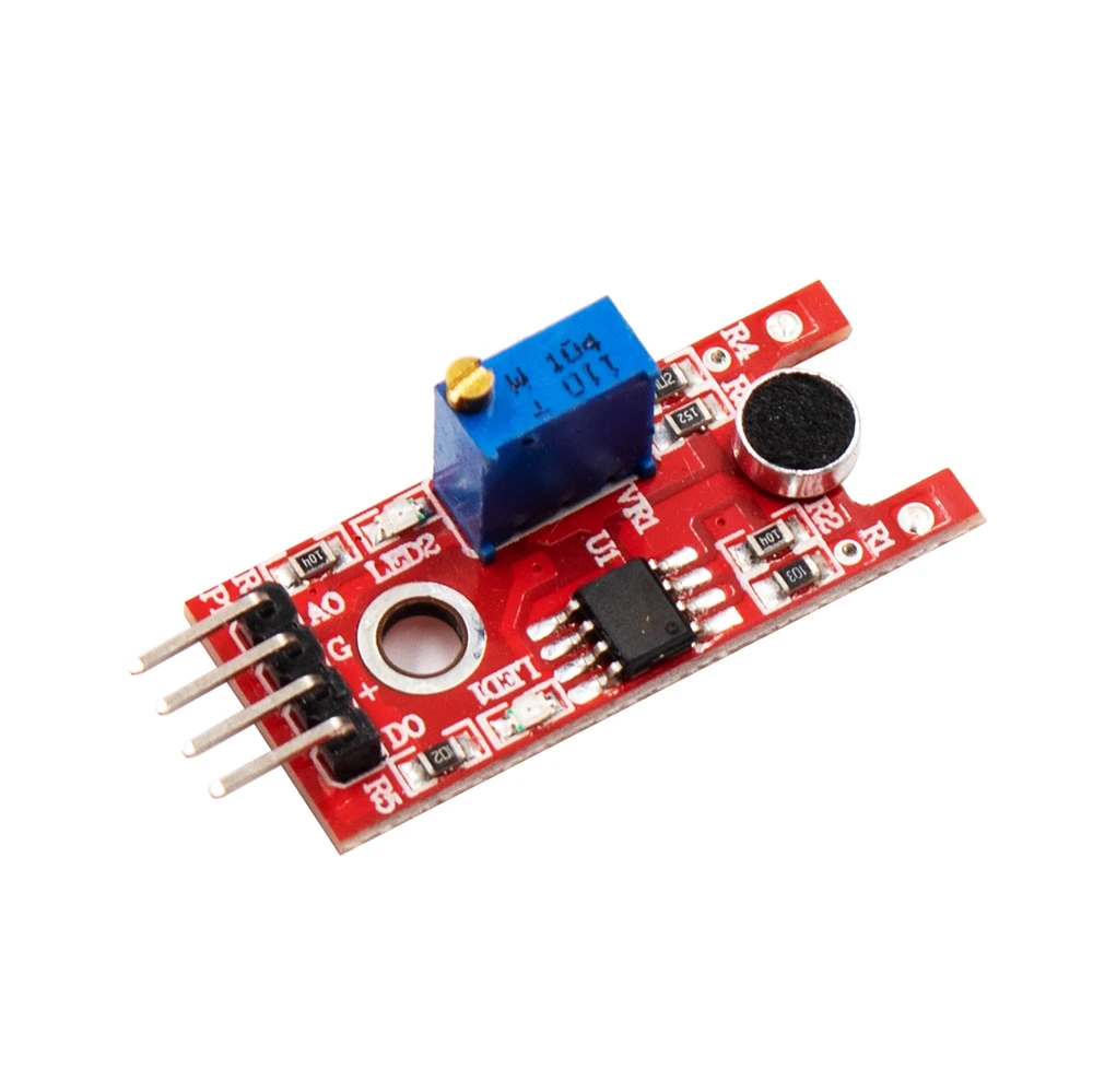 10 шт. Микрофон Звук голоса сенсор модуль для Arduino аналоговый цифровой выход s KY