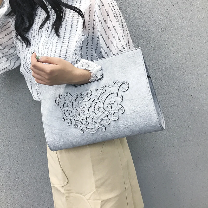 Большая женская сумка новинка 2021 вместительная через плечо Корейская версия