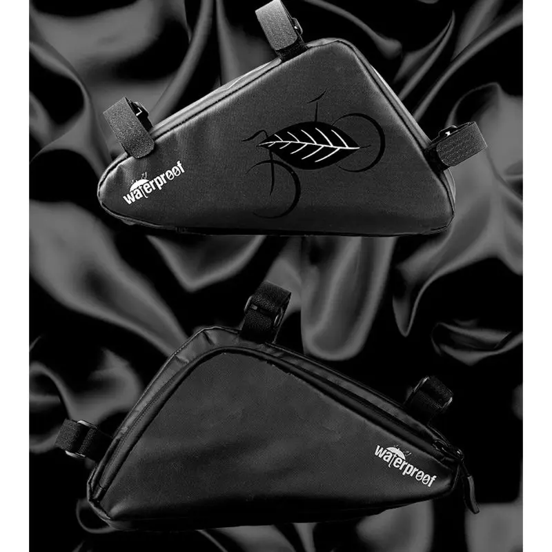 

Water Resistant Bike Storage Bag Triangle Saddle Frame Pouch Cycling Accessory