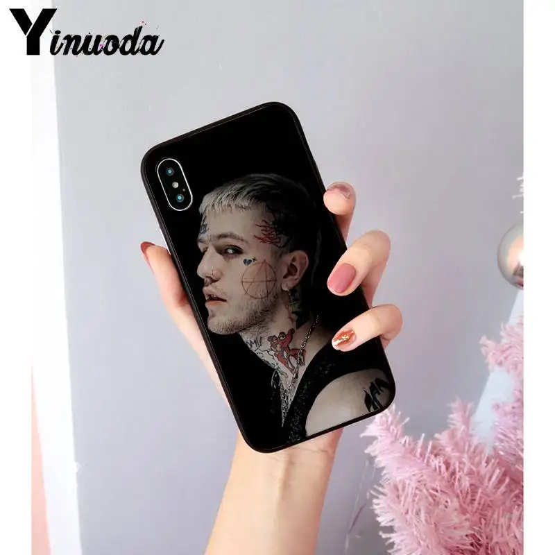 Yinuoda Lil Peep Lil Bo Peep Красочный милый чехол для телефона iPhone 8 7 6 6S Plus X XS MAX 5 5S SE XR мобильный чехол