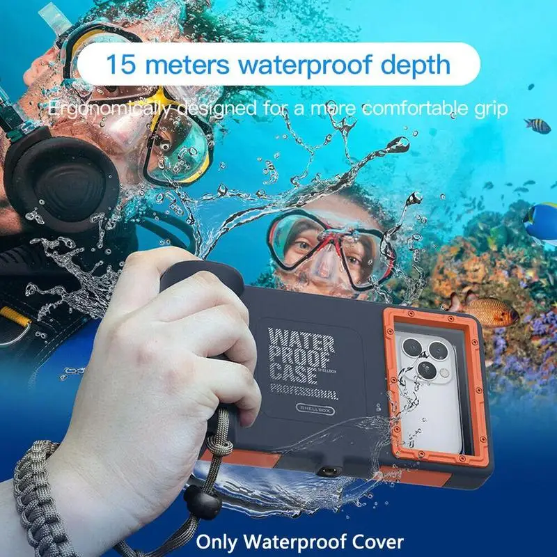 

Waterproof Pouch Phone Case For IPhone 11 Pro XS Series For Samsung Galaxy S8 S10 Drift Diving Swim Water Proof Protection Cover