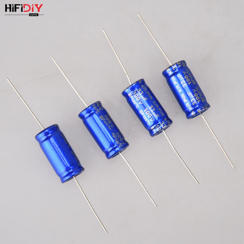 Электролитический конденсатор HIFIDIY LIVE Blue неполярный делитель частоты аудио 12 мкФ