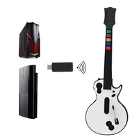 doyo guitar hero controller for pc ps3 2 4g wireless guitar compatible with guitar hero clone hero rock band 3 2 remote console