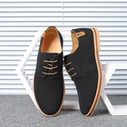 Мужские классические кожаные туфли на шнуровке, черные классические деловые туфли-оксфорды на плоской подошве, размеры 46, для весны и осени, 2019