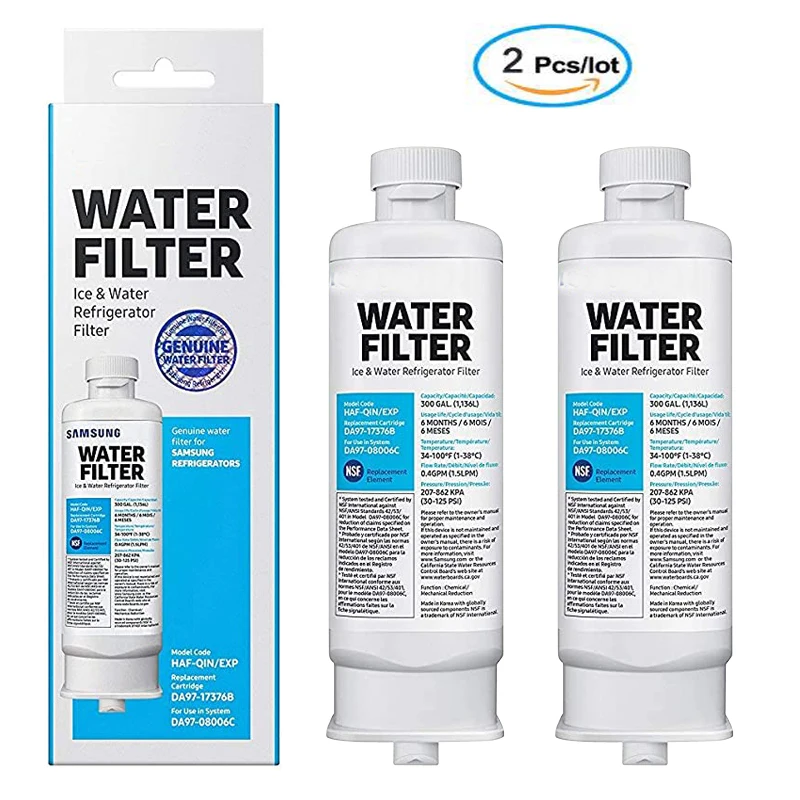 Filtro de Água Substituir Samsung Geladeira Peças Da97-17376b 4