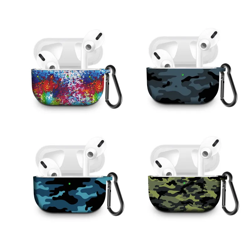 1 шт. чехол для беспроводных наушников AirPods Pro силиконовый Air Pods 3 защитные