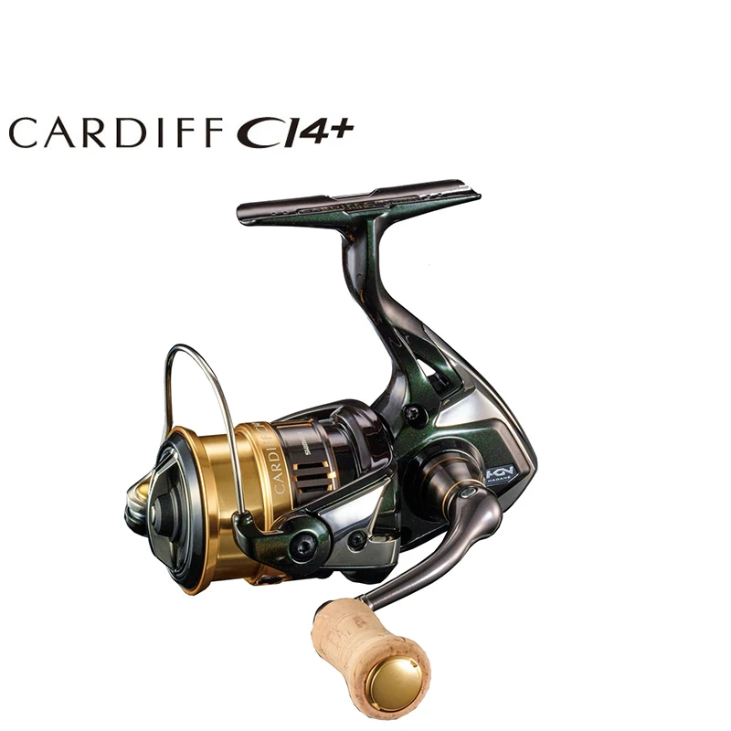 

100% Original Shimano CARDIFF CI4+ Saltwater Fishing Reels 1000S 1000SHG C3000MHG 5.0/6.0 COLD LUMINIUM SPOOL WATERPROOF DRAG