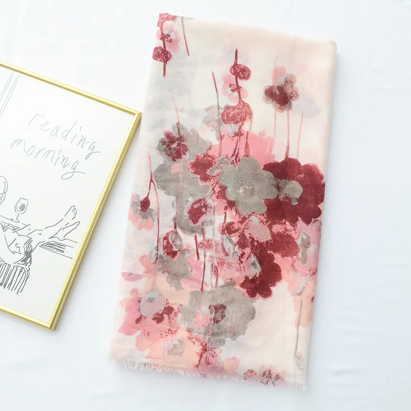 Грязный шарф ультра мягкий нежный путешествия Защита от солнца шаль пляжное