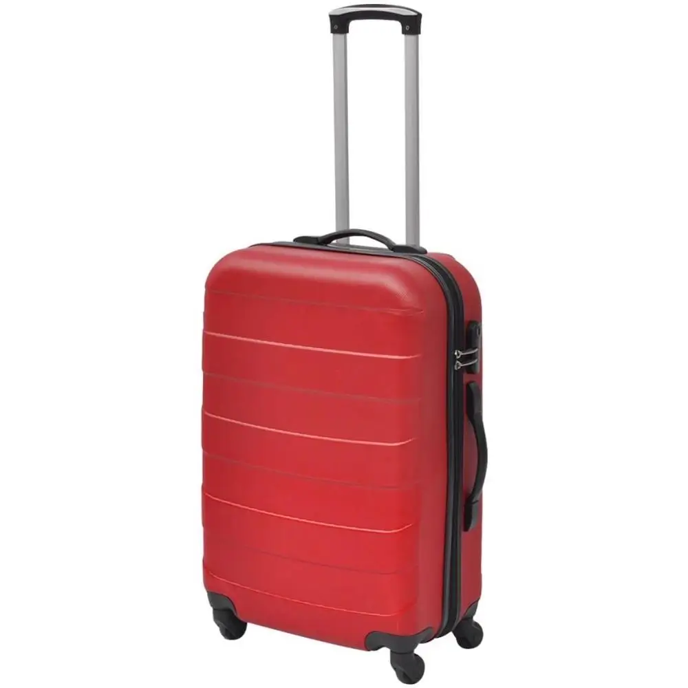 【USA Warehouse】3 Piece Hardcase Trolley Set Red