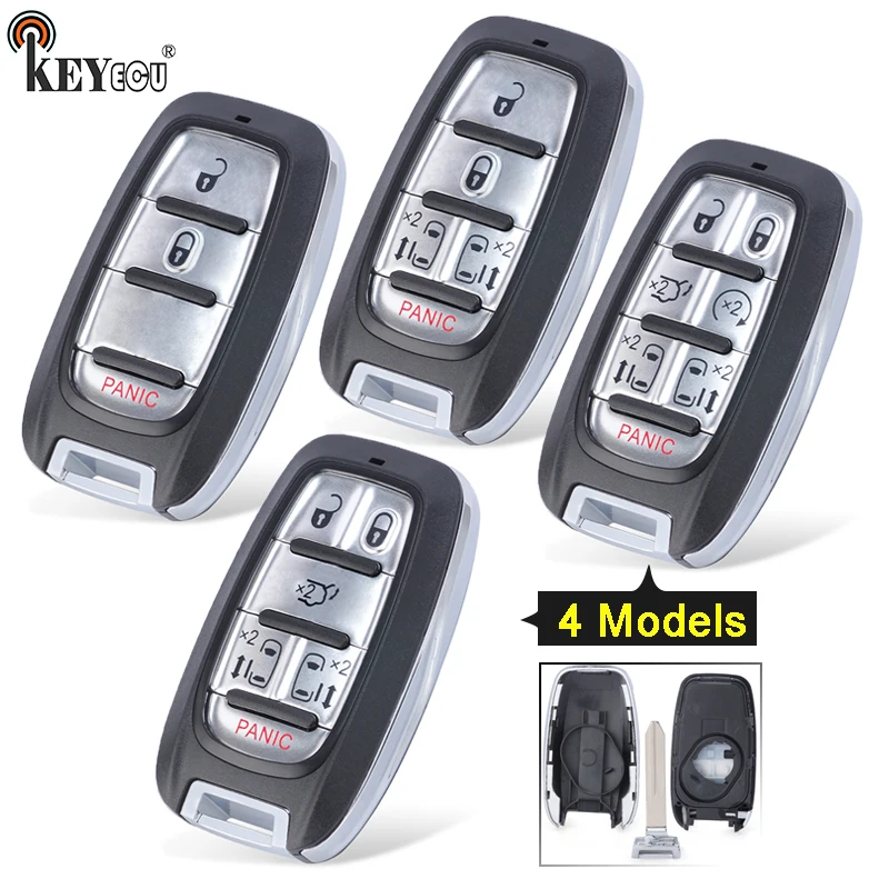 KEYECU для Chrysler Pacifica 2017 2018 2019 2020 M3N 97395900 замена 3 5 6 7 кнопки дистанционного