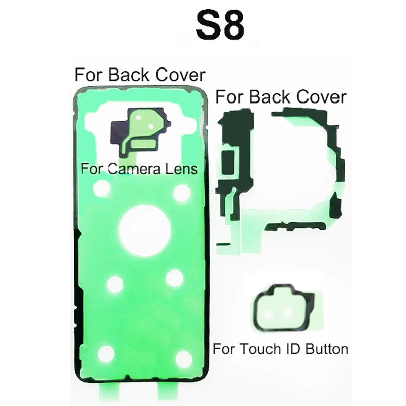 Для Samsung S9 plus/S9/S8 plus/S8/S7edeg/S7 передняя рамка ЖК-экран водонепроницаемая клейкая