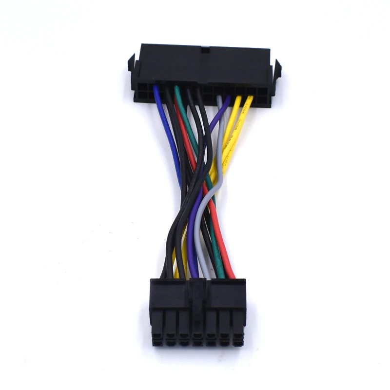10 шт./лот ПК ATX 24 контактный к 14 кабель питания 18AWG провод для Lenovo IBM Dell Q77 B75 A75 Q75 H81
