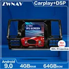 Автомобильный мультимедийный плеер PX6, большой экран в стиле Tesla, Android 9,0, для Volkswagen VW T5 T6 2016-2019, аудио, радио, стерео, BT, головное устройство