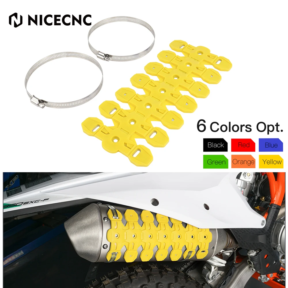 NICECNC для Suzuki DRZ RMZ 400 RM DR Kawasaki KX KXF KLX 125 250 300 350 F глушитель выхлопных - Цена: 25.99