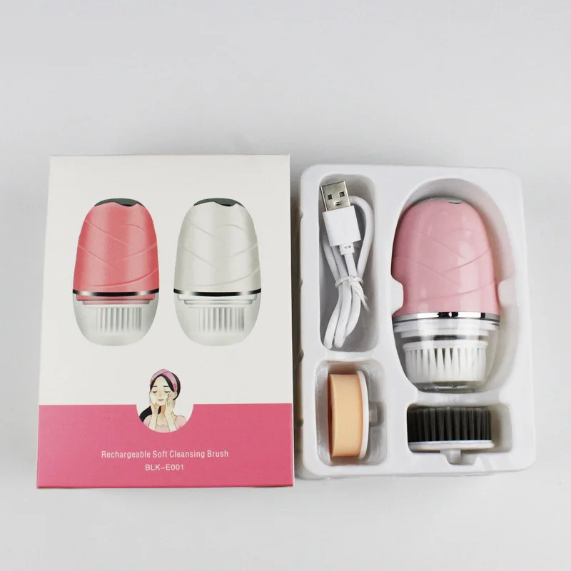 

Electric Rotating Face Skin Care Tool Silicone Cleansing Device Portable Skin Care Tools Face Pore Cleansing Beauty Instrument
