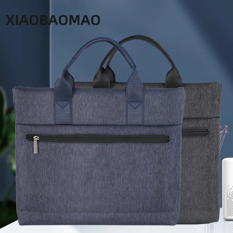 

New Arrival Business Simple B4 File Folder Bag Document Paper Organizer Storage Handbag School Office Stationery Large Capacity