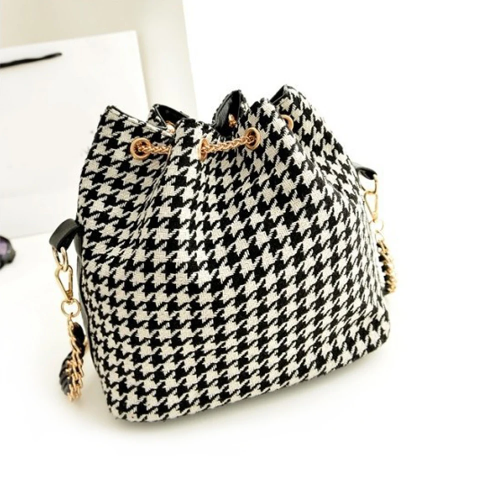 Женская сумка-ведро из ПУ кожи с жемчужинами | Багаж и сумки