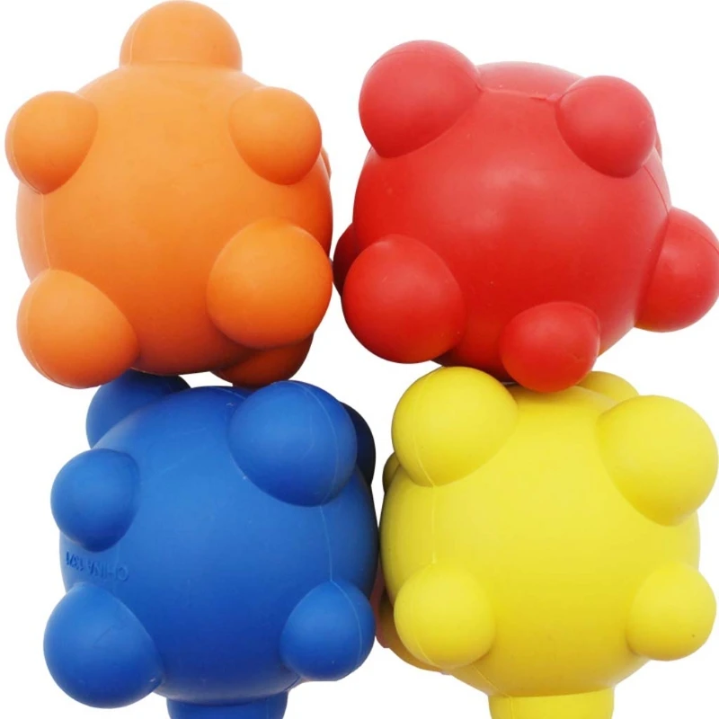 

Durable Rubber Jumping Activation Ball Tough Dog Clean Teeth Chewing Toy Puppy