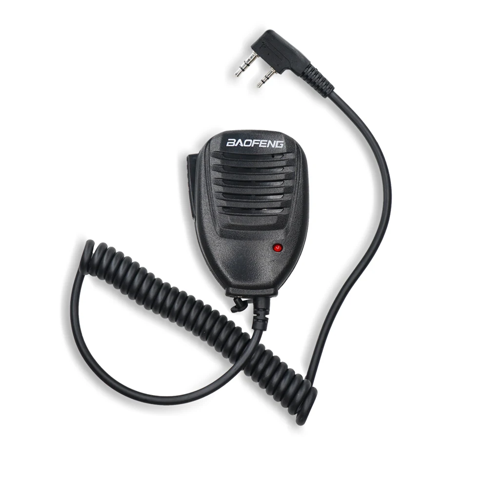 baofeng radio speaker microphone for two way radio hand microphone walkie talkie uv 5r uv 5rpro uv 82 uv 6r bf 888s mic free global shipping