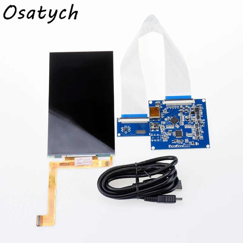 New 6inch Display Kit HDMI to MIPI+ 2K LCD Screen LS060R1SX01 1440×2560 for 3D Printing Screen 3D to New Display Kit for 6inch