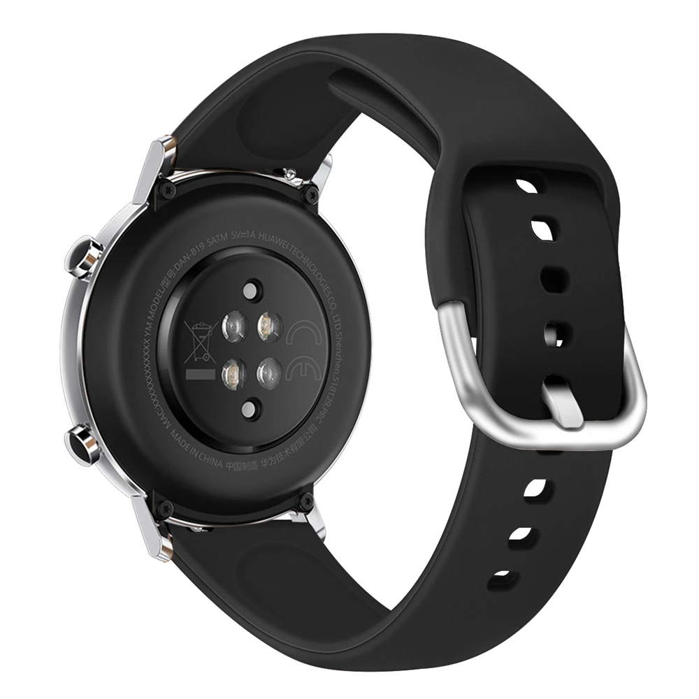 

Waterproof Sport Silicone Strap for Amsung Galaxy Watch Active 2 Band Gear S3 S2 Galaxy Watch 20MM 22MM Bracelet Breathable